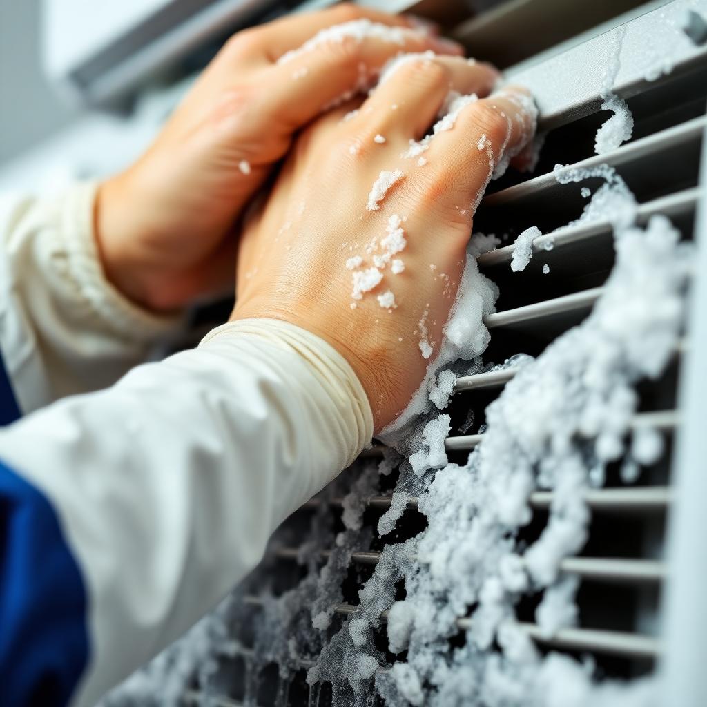 Chemical wash of evaporator coil