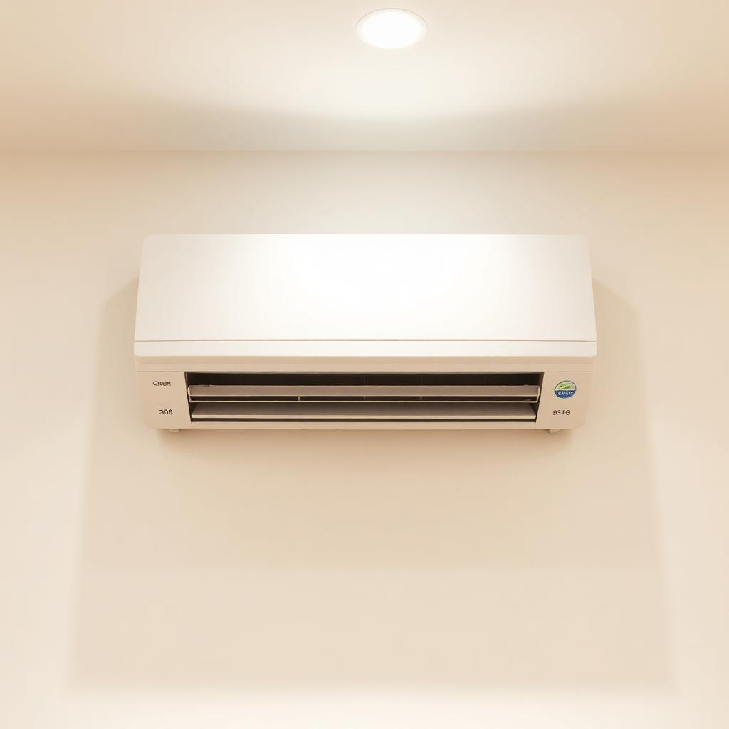 Clean aircon unit after maintenance
